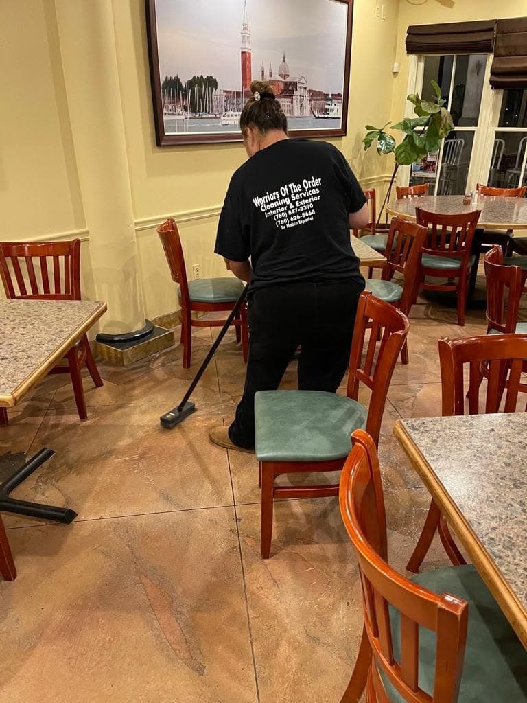 Home cleaning by Warriors of the Order